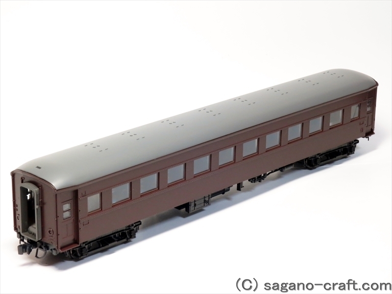□KATO 1-514 (HO) オハフ33 茶