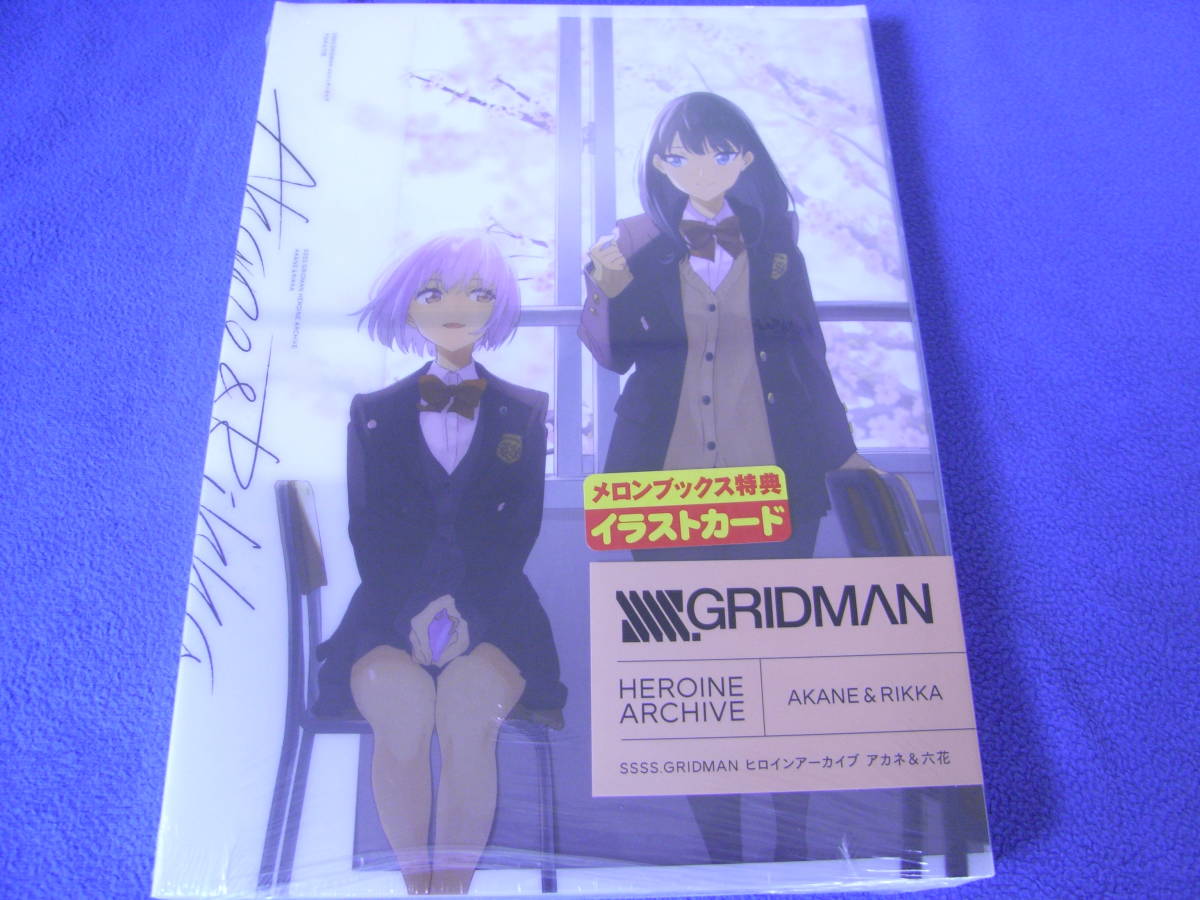SSSS.GRIDMAN ヒロインアーカイブ アカネ&六花 初版 特典付属 画集