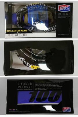 数量限定，得価 100% ワンハンドレッドパーセント Accuri MX ゴーグル ミラーブルーレンズ Brentwood(その他)｜売買されたオークション情報、yahooの商品情報をアーカイブ公開 - オークファン その他