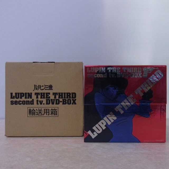 DVDほぼ未開封! ルパン三世 2nd TVシリーズ DVD-BOX 輸送箱付 セカンド