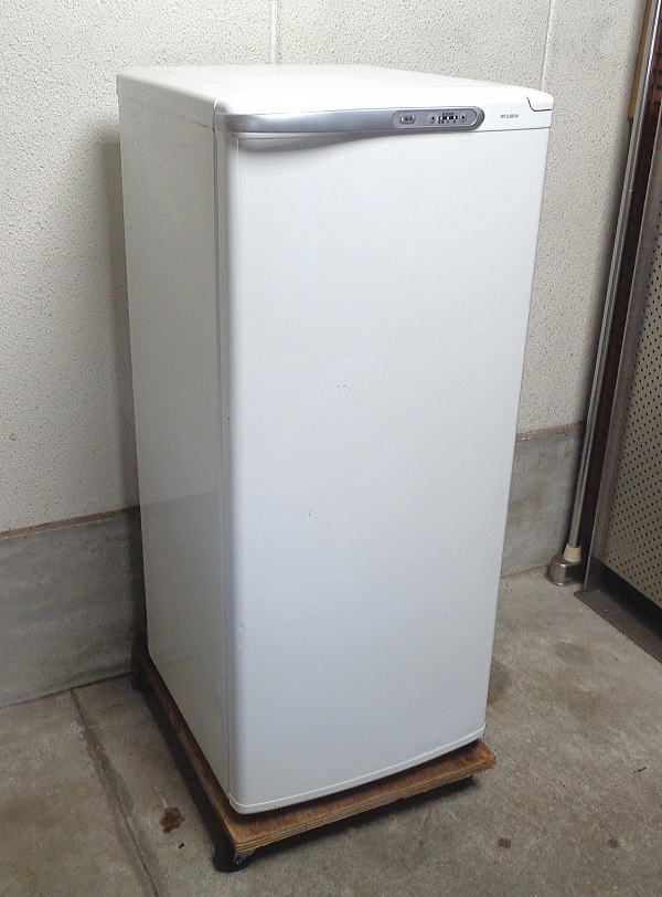三菱 121L MF-U12T-W 縦型 ミツビシ 冷凍ストッカー ○中古 三菱電機