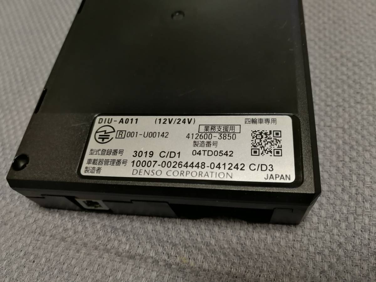 ETC2.0車載器 デンソー DIU-A011 GPS付発話型 | 中古 DC12V\u2044DC24V 