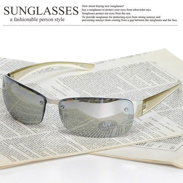 ちょい悪系 サングラス メンズ オラオラ系 ヤンキー系 伊達眼鏡 メガネ 兄貴系 男性用 オシャレ シルバーミラー Sm 121 男性用 売買されたオークション情報 Yahooの商品情報をアーカイブ公開 オークファン Aucfan Com