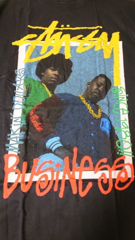 激レア希少原宿チャプト限定STUSSY EPMD Strictly business TEE 