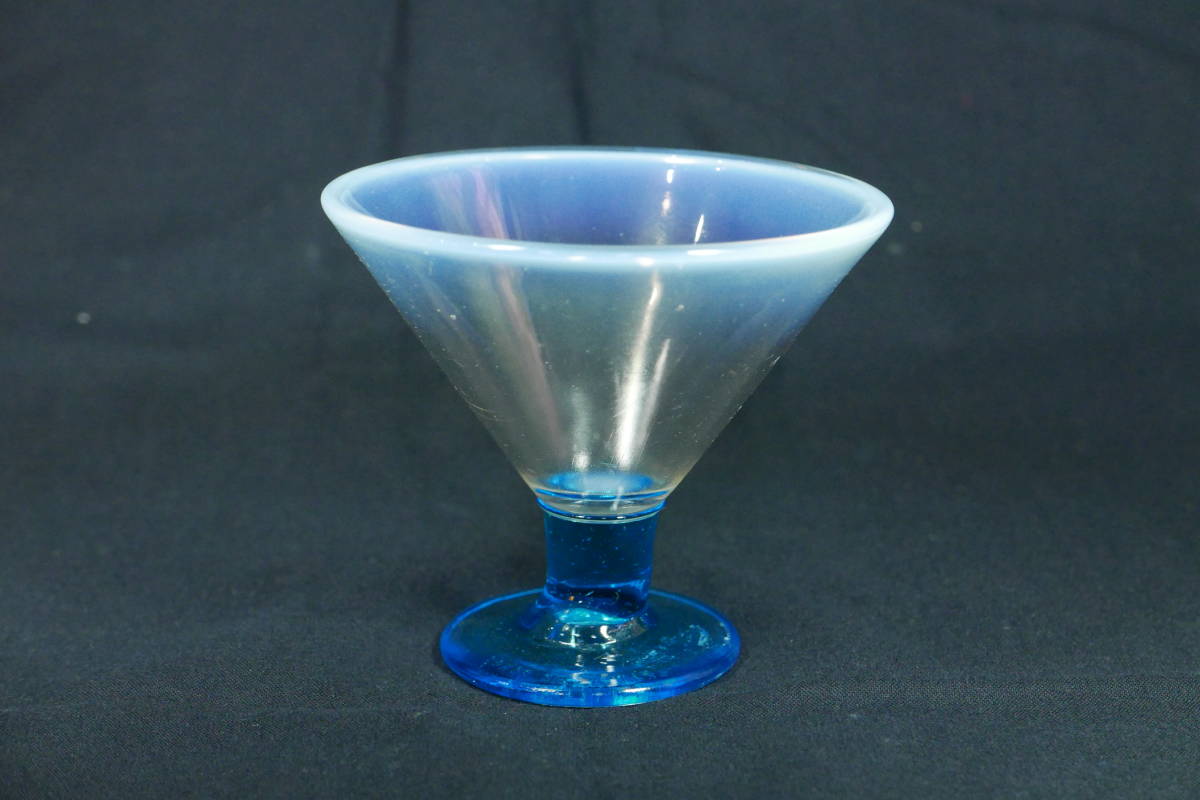 新作入荷，2026 氷コップ 縁白ボカシ 足青(その他)｜売買されたオークション情報、yahooの商品情報をアーカイブ公開 - オークファン その他