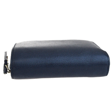 中古】 サンローラン SAINT LAURENT YSL ラウンドファスナー 二つ折り 