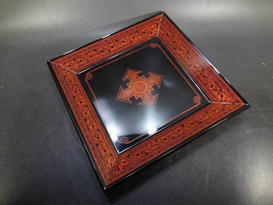 美品★香川漆器　蒟醤塗り　文箱　きんま　森繁　漆器 文箱（香川 漆器 蒟醤 きんま塗り 森繁） - メルカリ