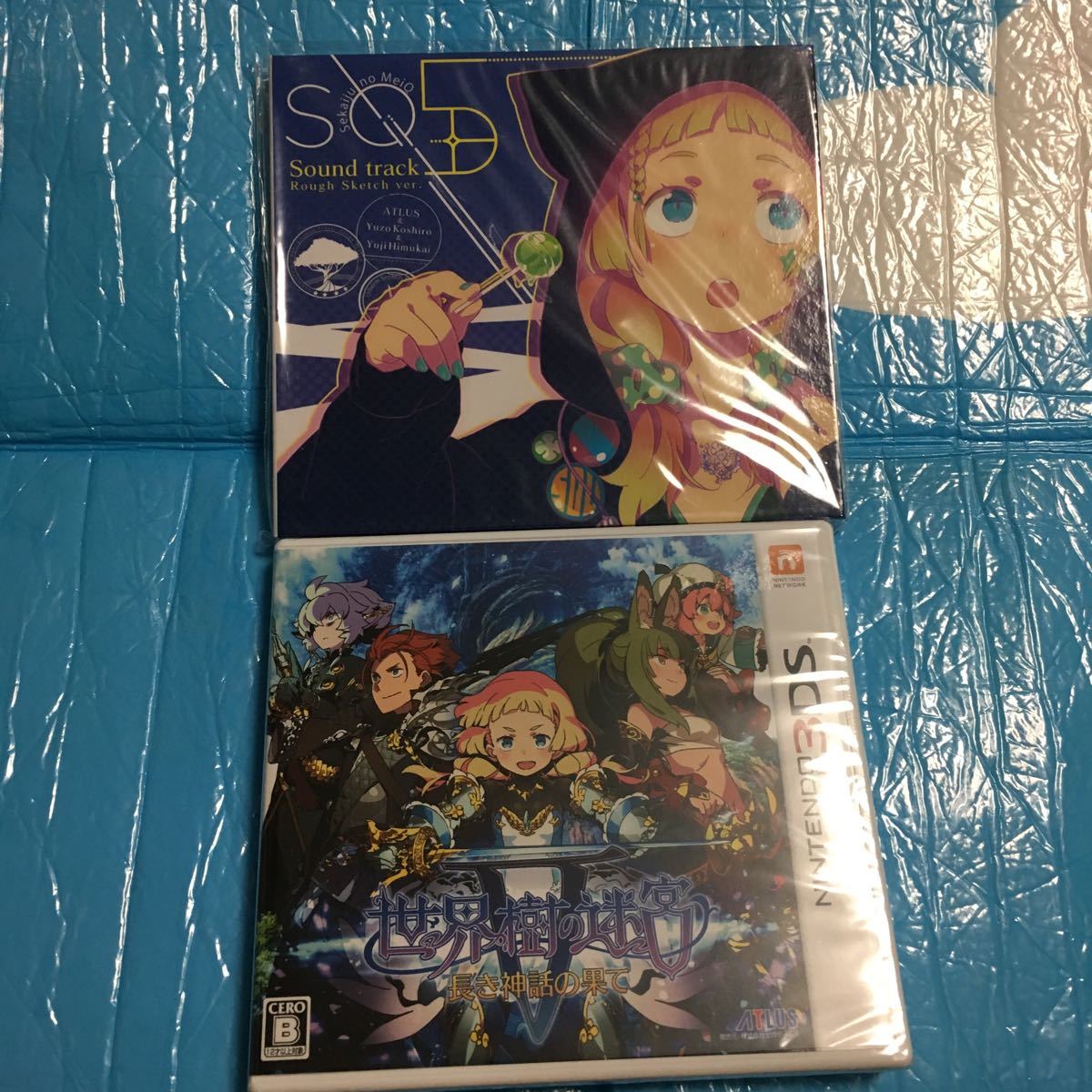 世界樹の迷宮5 長き神話の果て 3DS 新品 未開封 特典CD付き