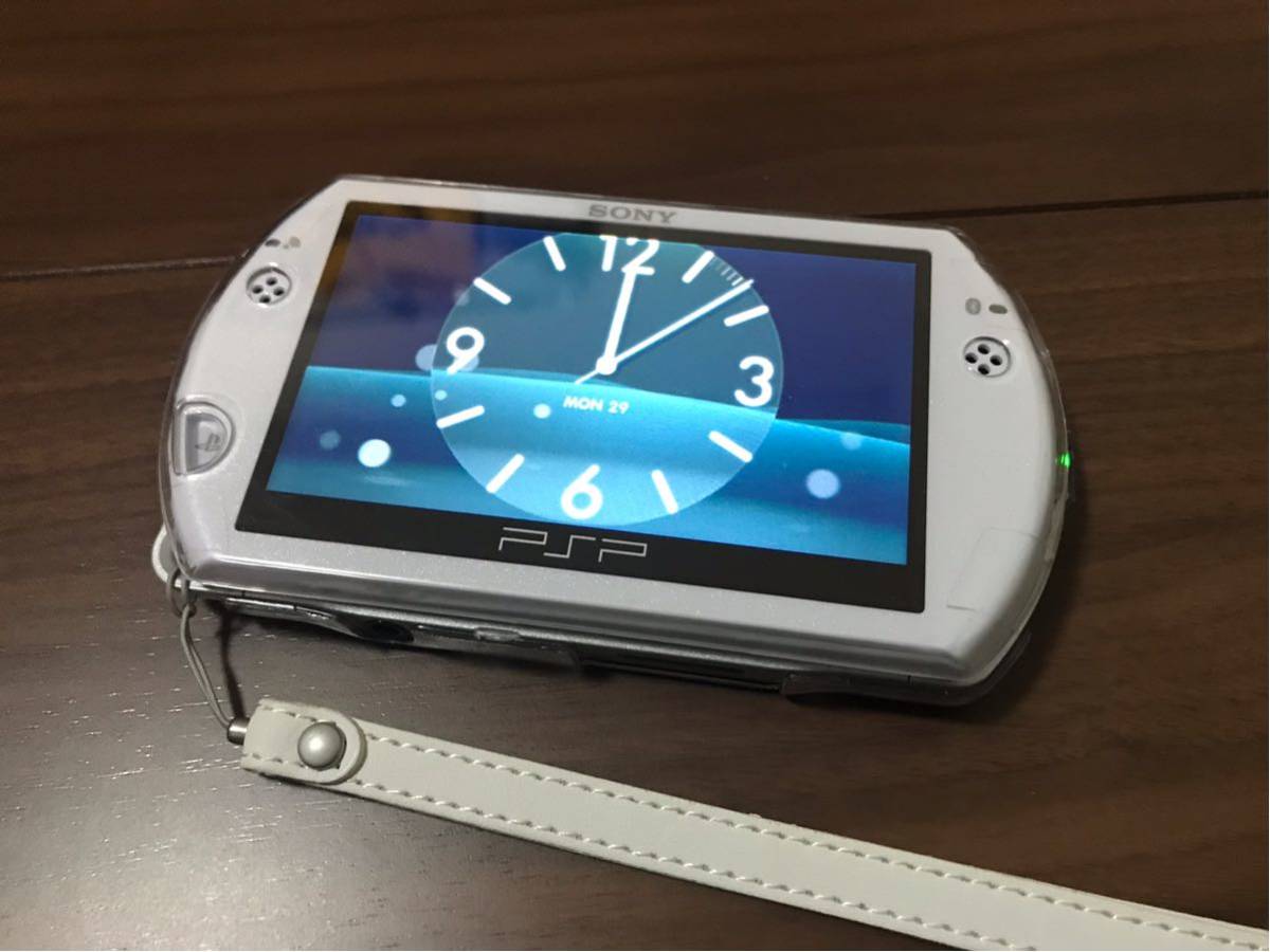 PSP White Pearl │ Console Go GO PSP-N1000 PW Sony Portable Japan 
