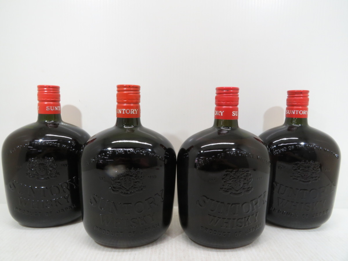 福岡県限定♪4本 SUNTORY / サントリー オールド ウイスキー 特級