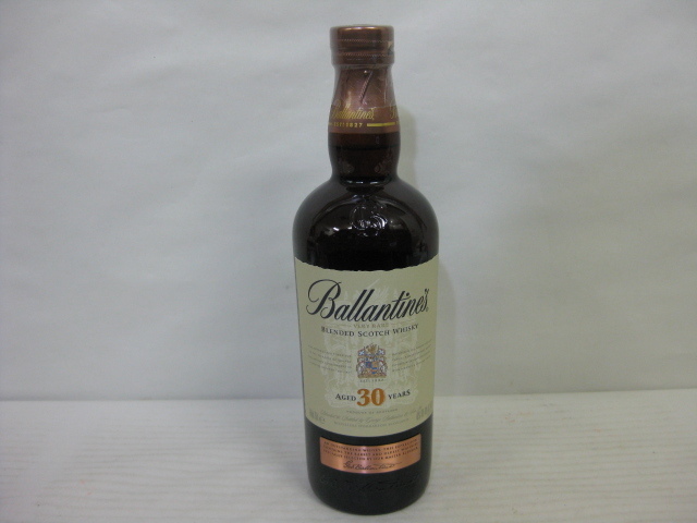 美品！！古酒【未開栓】Ballantine's/バランタイン 30年 ベリーレア 箱
