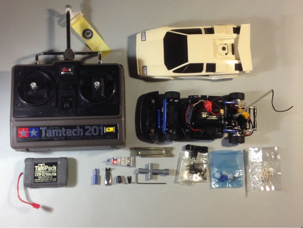 TAMIYA タミヤ Tamtech タムテック 1/24 電動RCカー・ランチアLC2 フル