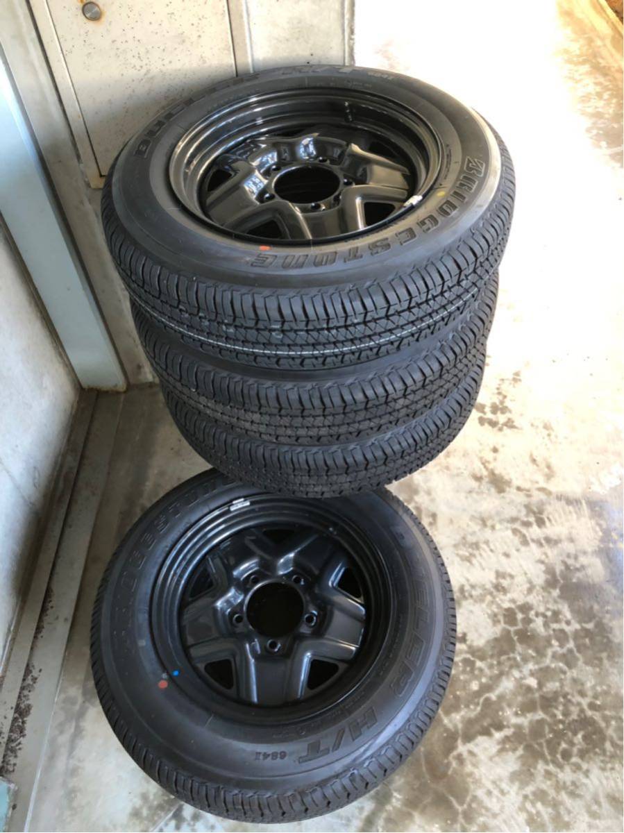 ジムニー(JB64) 新車外し、鉄っちんタイヤ5本セット 16インチ 5本セット 新型ジムニー jb64 新車外し 純正ホイール 鉄チン 16インチ