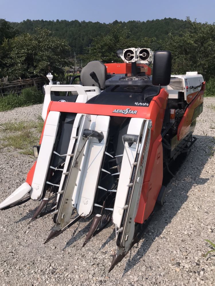 クボタ コンバイン AR43 43馬力 4条 スイスイデバイダー クローラ良