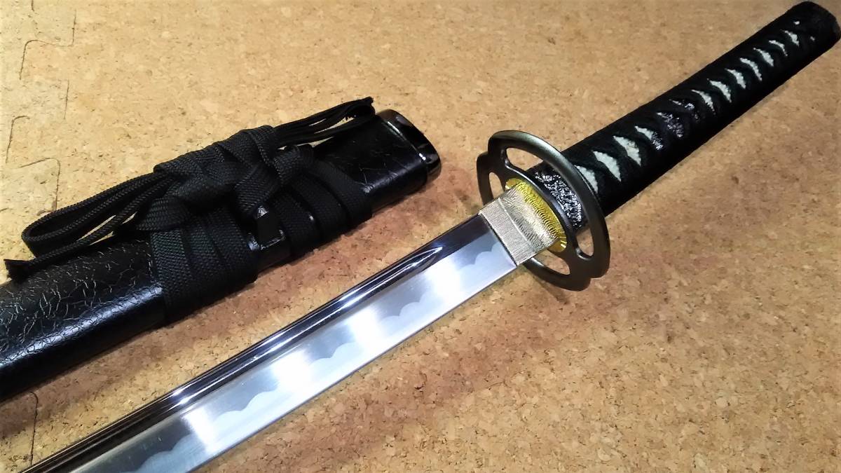 宮本武蔵 拵え 大刀 無銘金重 樋入刀身 みだれ刃紋 伝説の剣豪 の入札