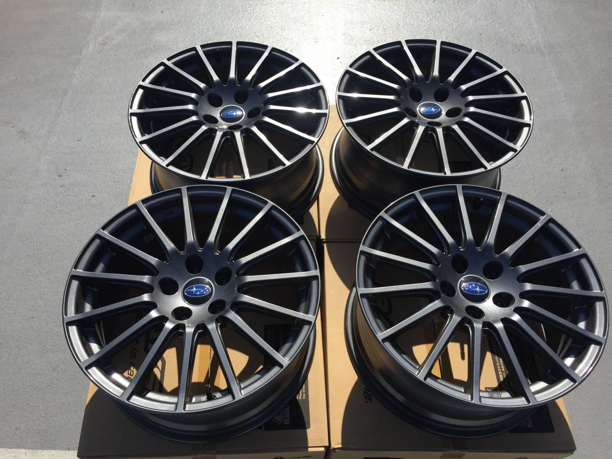スバル WRX S4 STIスポーツ純正アルミホイール4本 【極上品】スバル