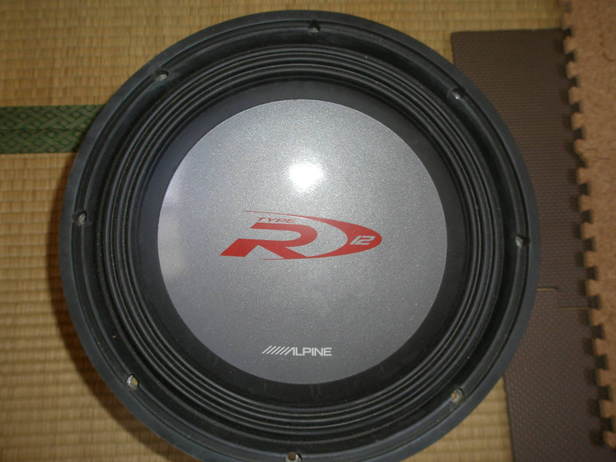 アルパイン サブウーファー SWR-1242D