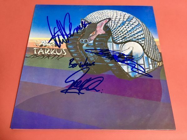 【直筆サイン入り！】EMERSON, LAKE & PALMER ツアーパンフ & 希少 LAKE ツアーパンフ Lake Palmer 直筆サイン入り！EMERSON