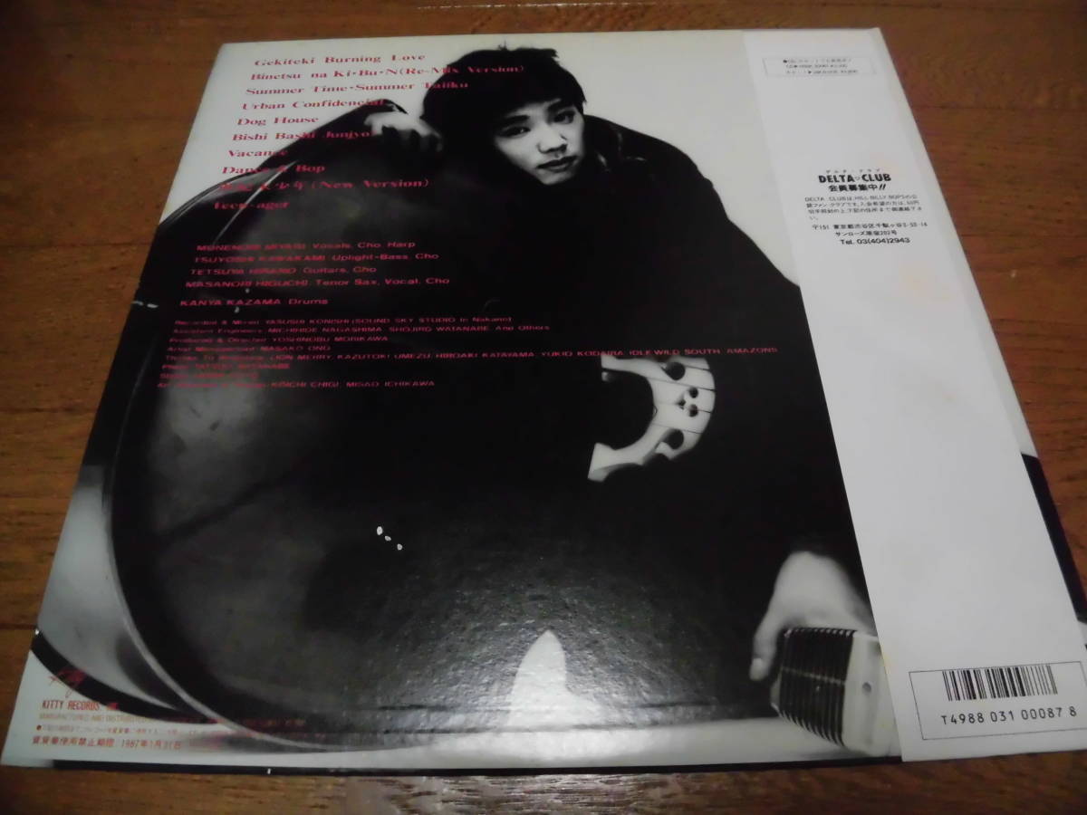 HILL LPレコード☆「HILL BILLY BOPS TEAR IT UP ヒルビリー・バップス 