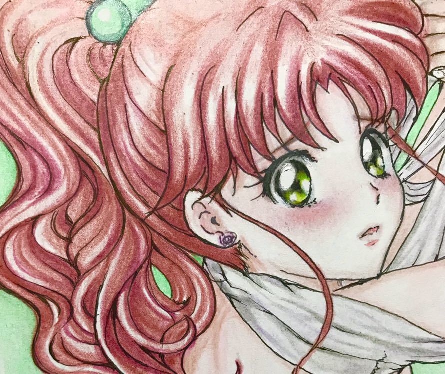 自作イラスト セーラームーン ジュピター 手描きイラスト 売買されたオークション情報 Yahooの商品情報をアーカイブ公開 オークファン Aucfan Com