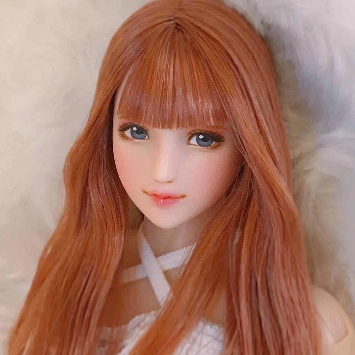 tomoeya] 1/6 カスタムドールヘッド ◇麻央璃◇ CG・Phicen tomoeya] 1⁄6