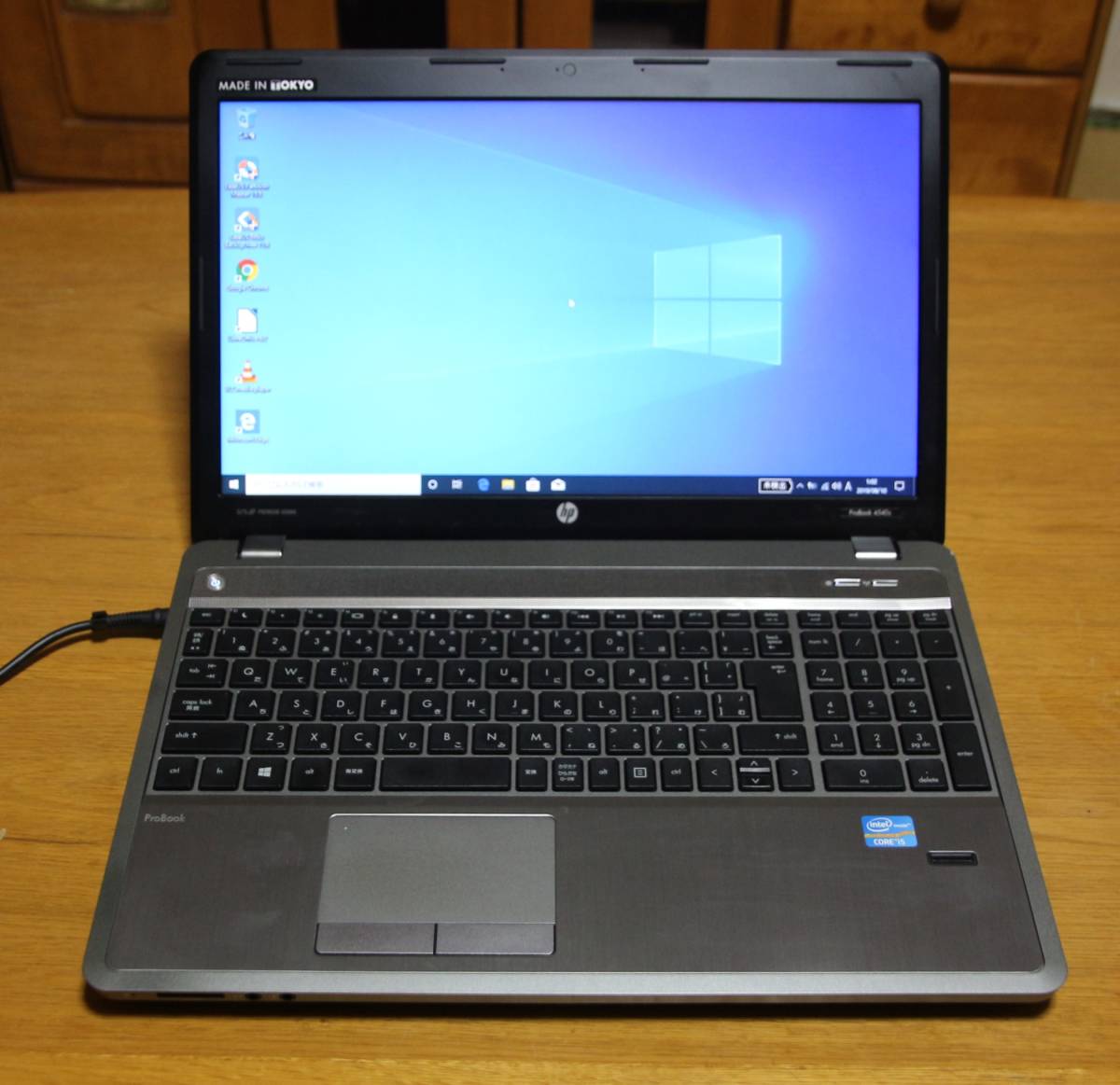 高速起動　新品SSD 240GB 搭載・ 新品バッテリー・HP ProBook 4540s/core i5/ Windows 10 pro 64/メモリ4GB/