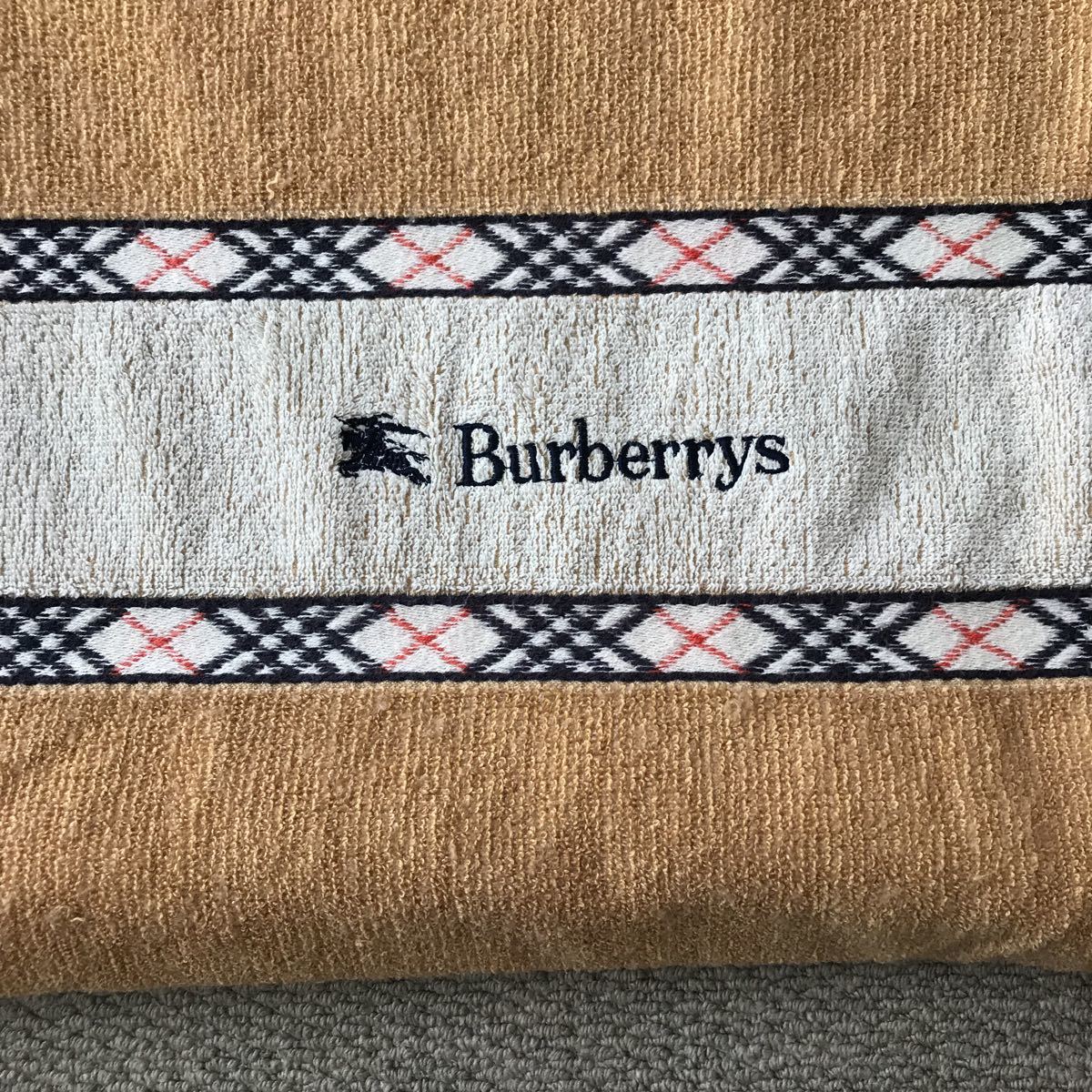 Burberrys タオルケット BB706 綿100% 140×190cm 新品 Burberrys