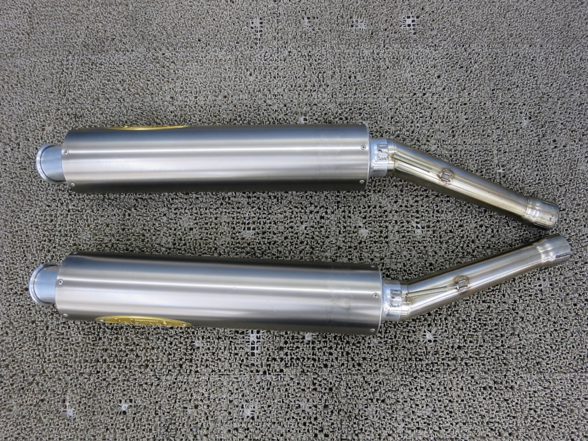 ZZR1200 ZXT20C テックサーフ スリップオン サイレンサー マフラー 1906091321008/584753B8S