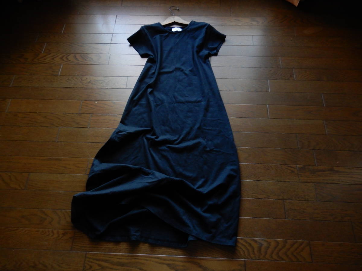 Simplicite シンプリシテェ 大 Tシャツロングワンピース 大人可愛い黒フレアーマキシ丈 Iena スピック イエナ 売買されたオークション情報 Yahooの商品情報をアーカイブ公開 オークファン Aucfan Com