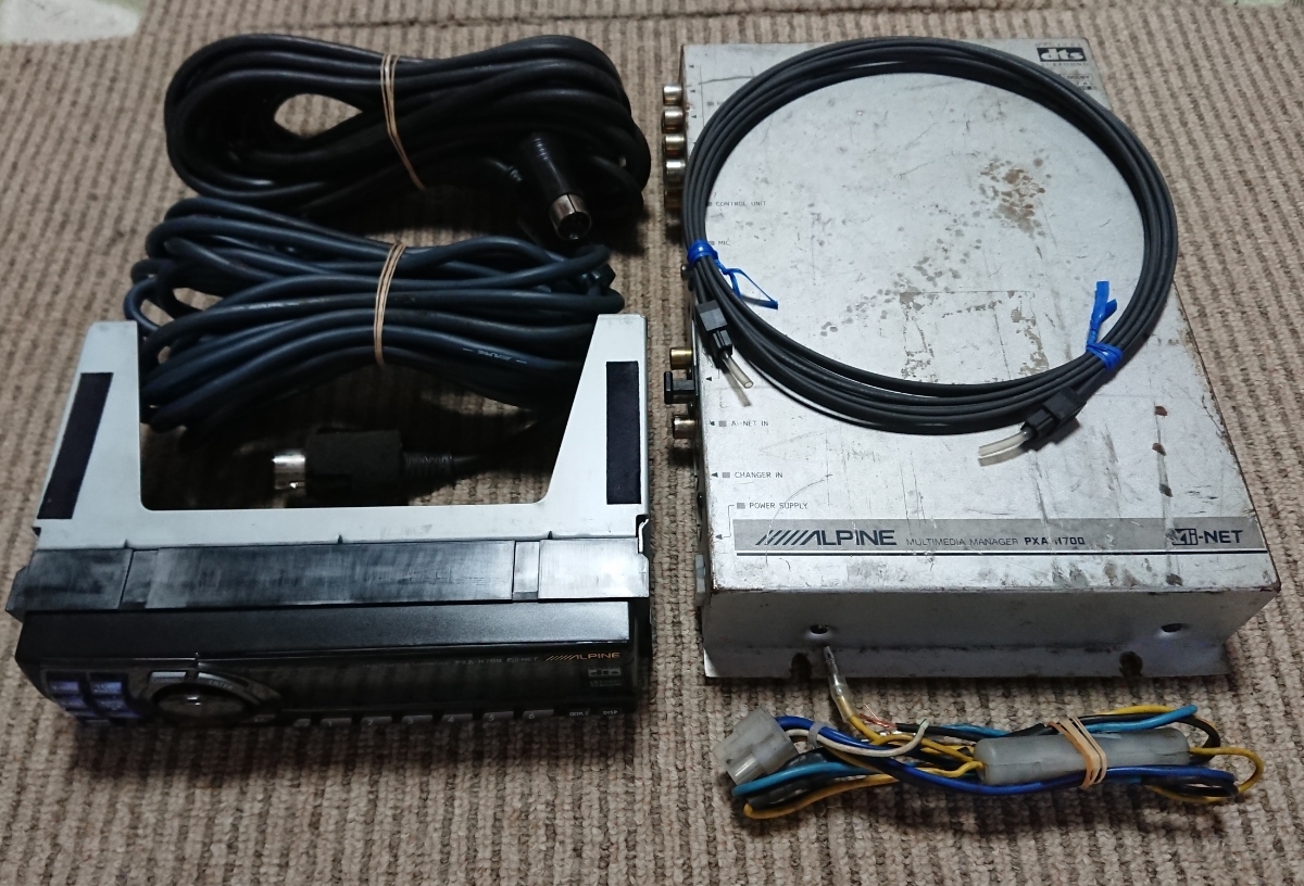 ALPINE アルパイン PXA-H700 マルチメディアマネージャー 中古品 