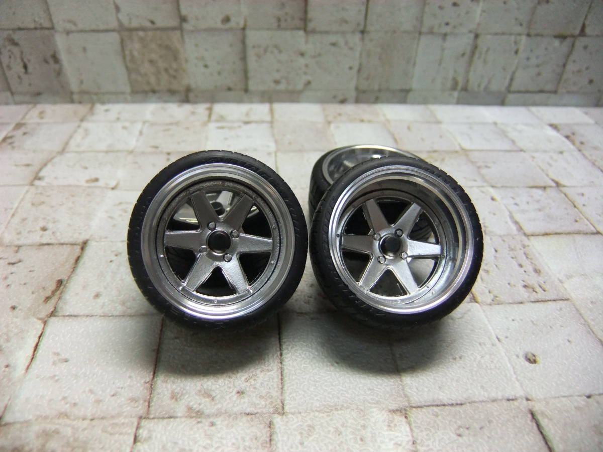 限定1セット 1:18 アルミ製削り出し 旧車など ミニカー用 カスタム