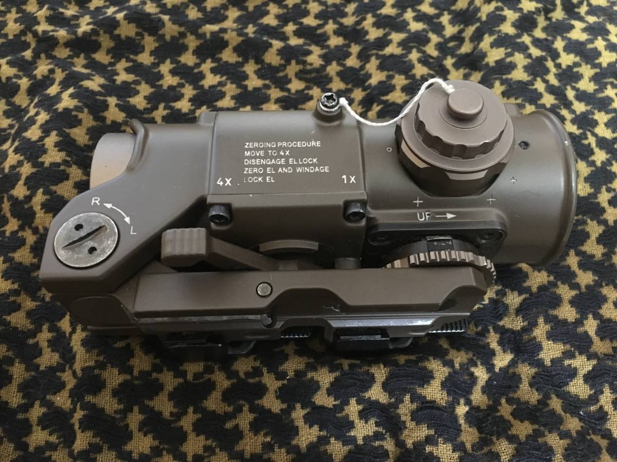 レプリカ Elcan specter DR FDEカラー 1x-4xモデル