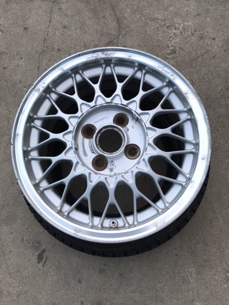BBS RG na ロードスター 14インチ 6j 4穴100オフセット+45 軽四 軽