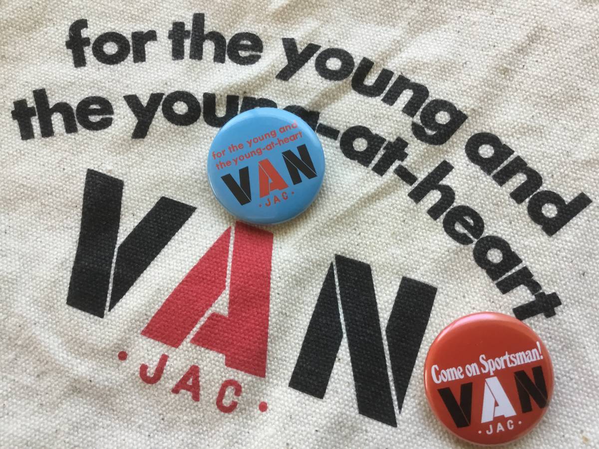 超希少 限定アイテム VAN JAC ヴァンヂャケット 定番アーチロゴ