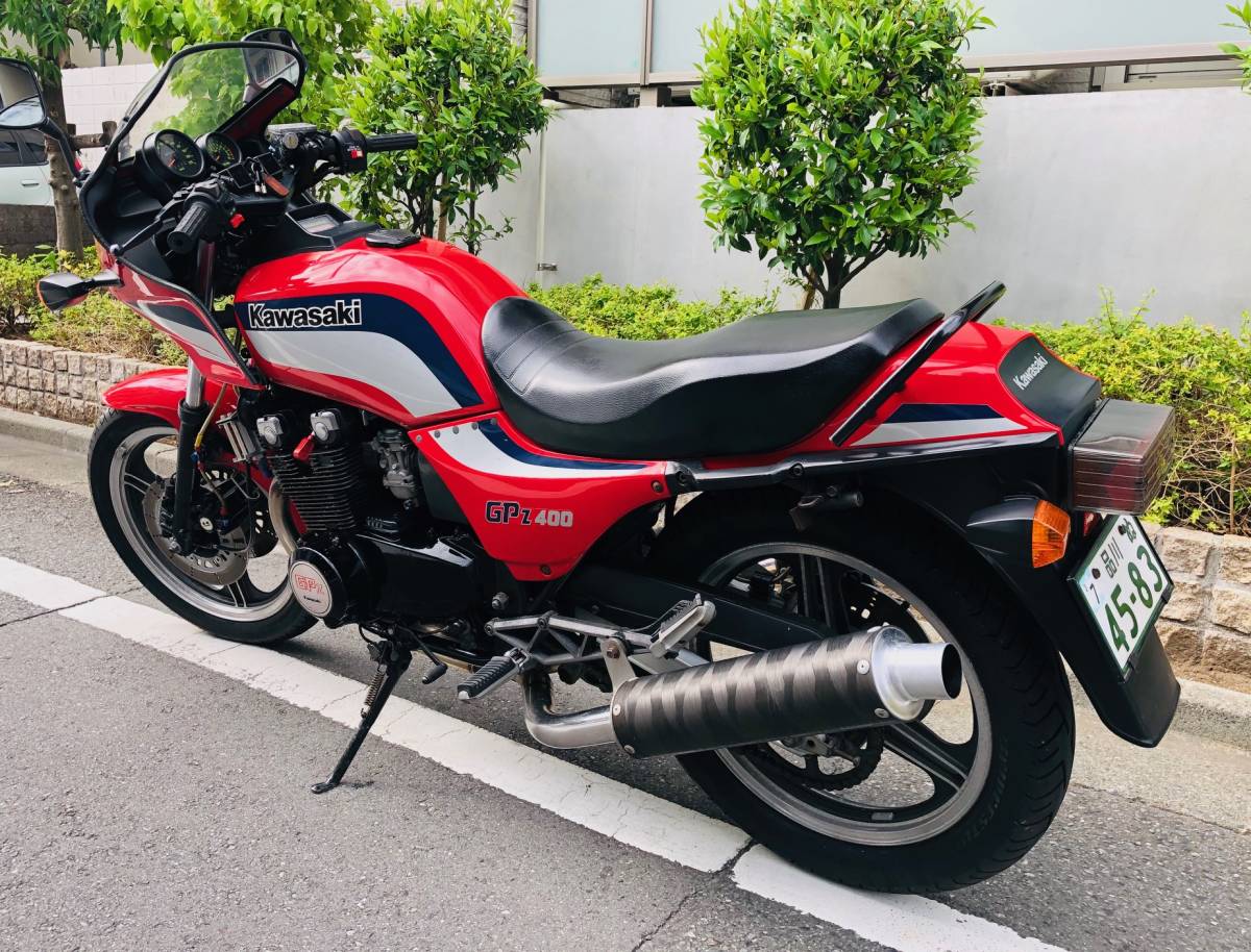 GPz400F⁄F2⁄カワサキ ZX400A-3 逆輸入車 RPMマフラー 空冷4サイクル