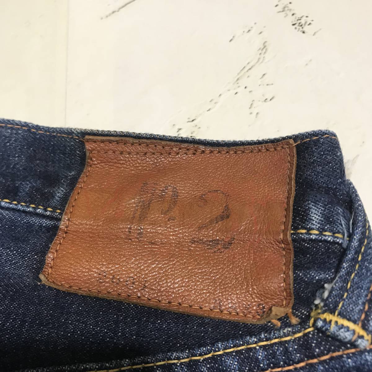 ☆エヴィス EVISU☆ 2001 NO.2 日本製 セルビッチ デニム パンツ 大黒 