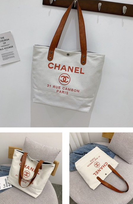 ★★CHANEL シャネル31 RUECAMBON PARIS ノベルティ ショルダートートバッグホワイト★★新品