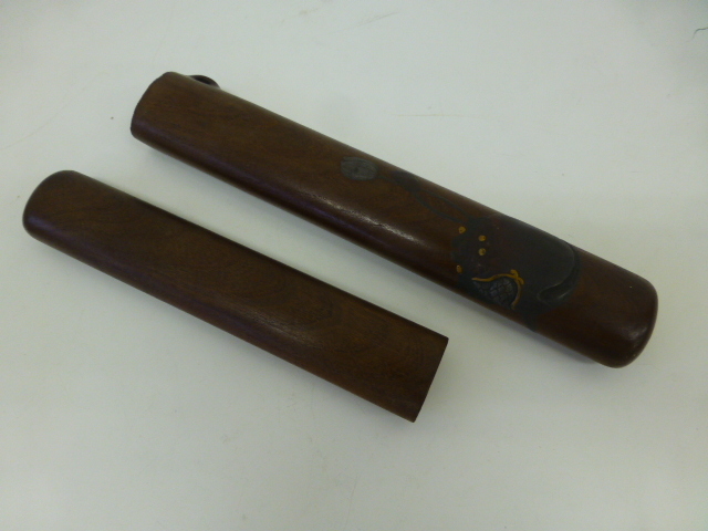 煙管 喫煙具 時代物 木製 キセル キセル入れ 煙管筒 提げ物 根付 時代物○キセル 雑貨 ◇時代物 2026年最新Yahoo!オークション 煙草入れ Yahoo!オークション タバコ」工芸品の落札相場・落札価格