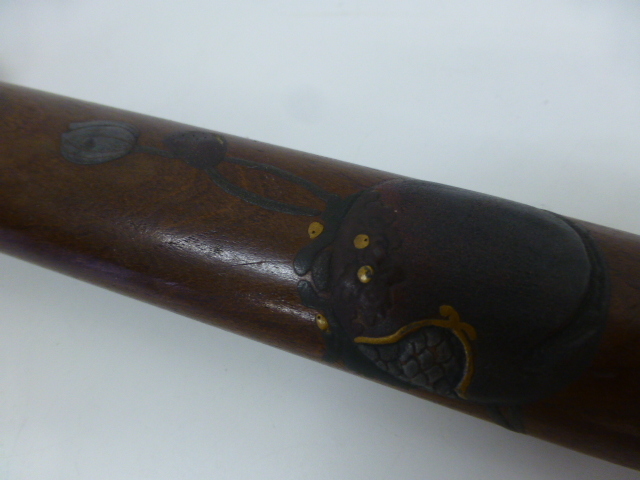 煙管 喫煙具 時代物 木製 キセル キセル入れ 煙管筒 提げ物 根付 時代物○キセル 雑貨 ◇時代物 2026年最新Yahoo!オークション 煙草入れ Yahoo!オークション タバコ」工芸品の落札相場・落札価格