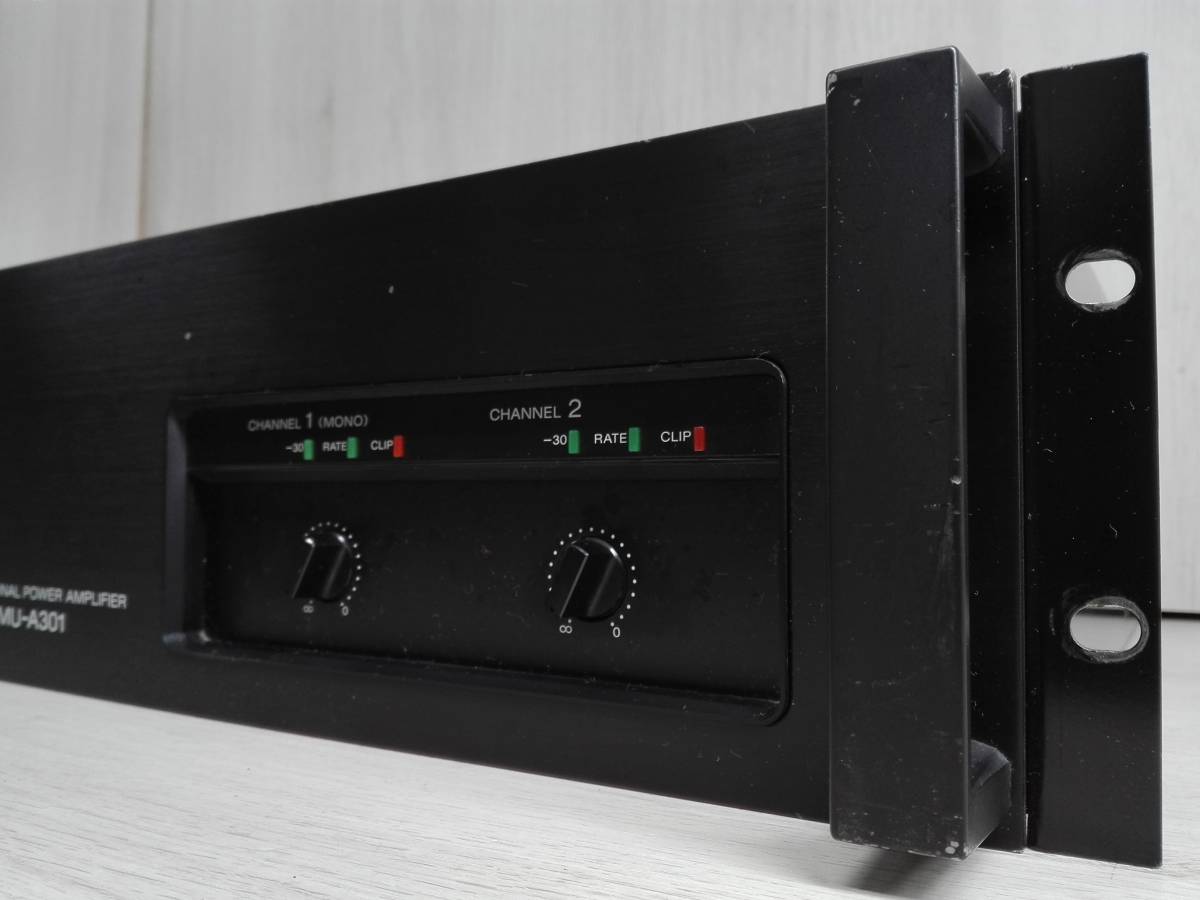 SONY ジャンク SONY ソニー MU-A301 パワーアンプ 動作品 ソニー