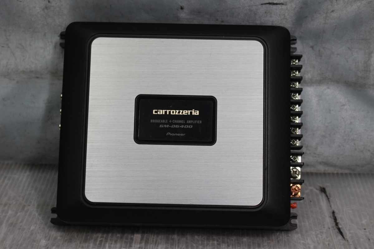 カロッツェリア GM-D6400 パワーアンプ 4ch *8 GM-D6400 Pioneer