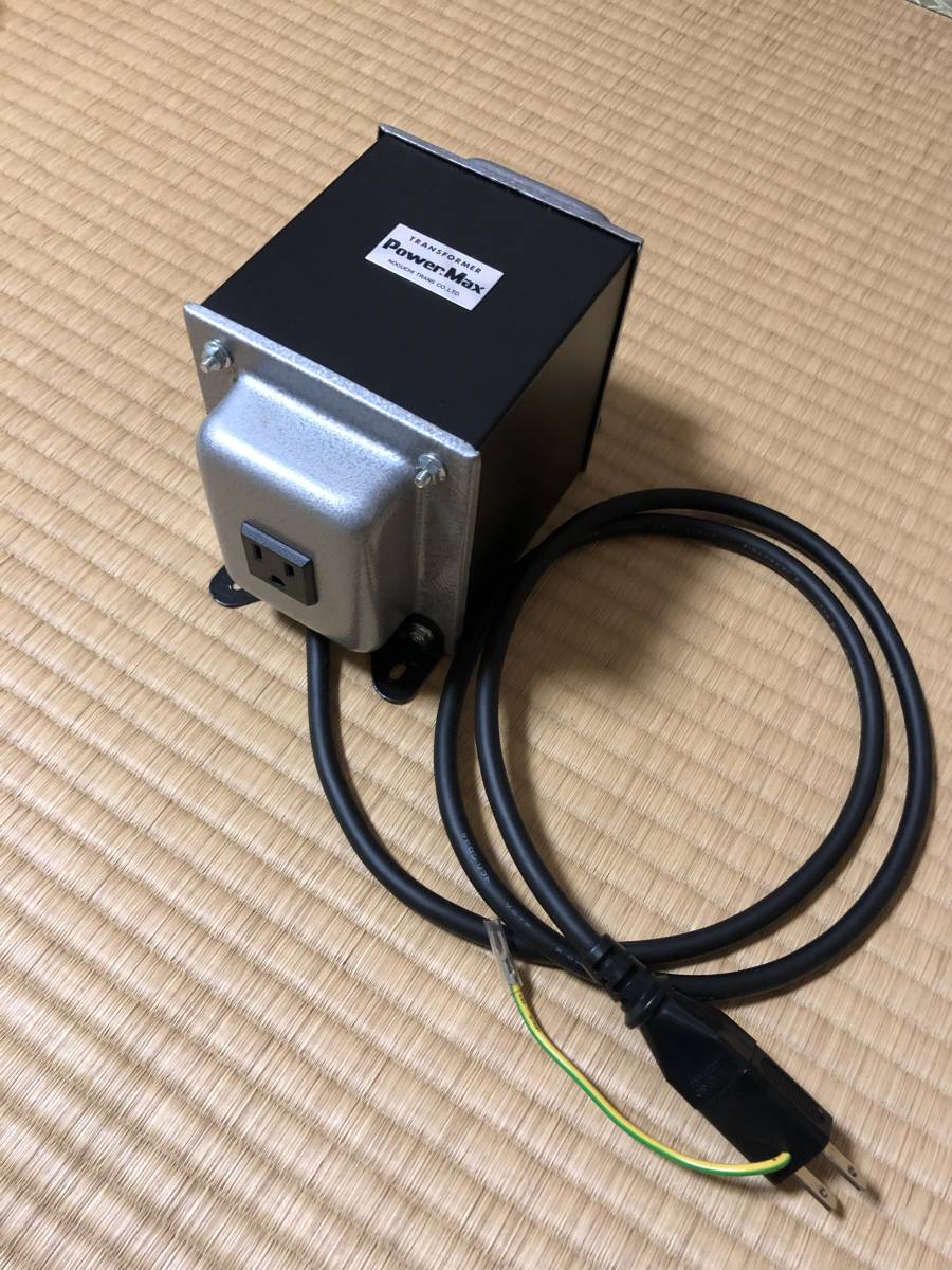 ステップアップトランス 変圧器 ノグチ | POWER MAX U-1500 昇圧