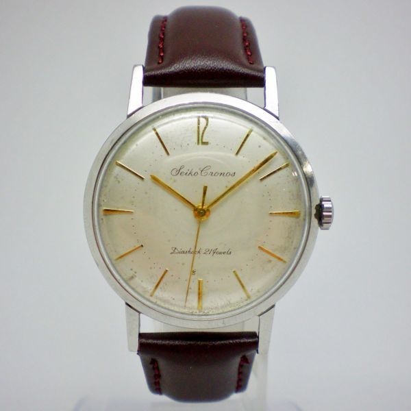 レトロ】セイコー クロノス 21石 SEIKO Cronos 21J Ref.J14023A (Cal