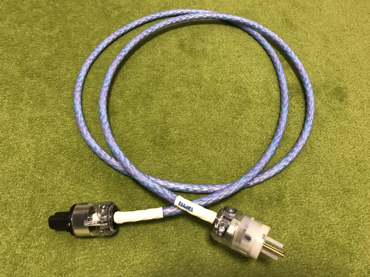 美品!NORDOST BRAHMA POWER CABLE 2.0m ノードスト 電源ケーブル