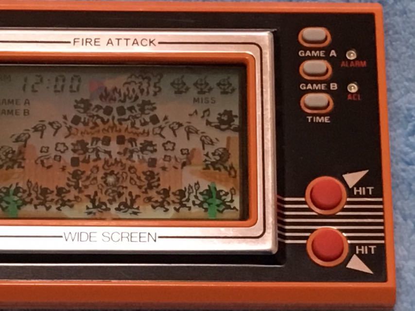 任天堂 ゲーム&ウオッチ ファイアアタック ID-29 GAME&WATCH FIRE ATTACK