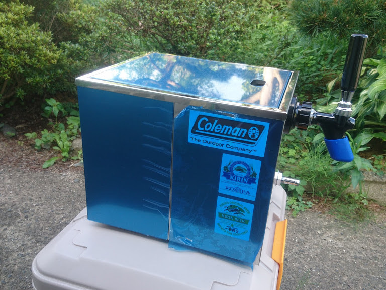 ニットク氷冷式ビールサーバー フルセット 即使用OK ミニガスセット