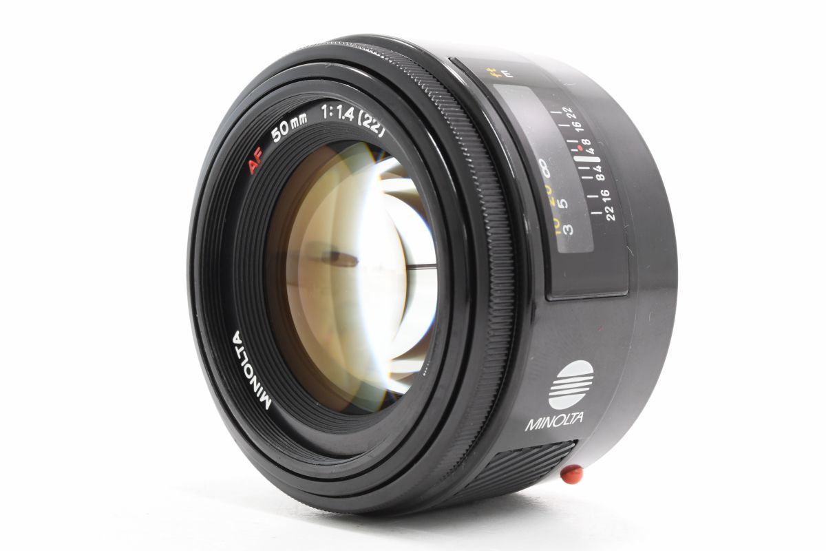カメラ 【動確/並品】MINOLTA AF 50mm F1.4 55mm