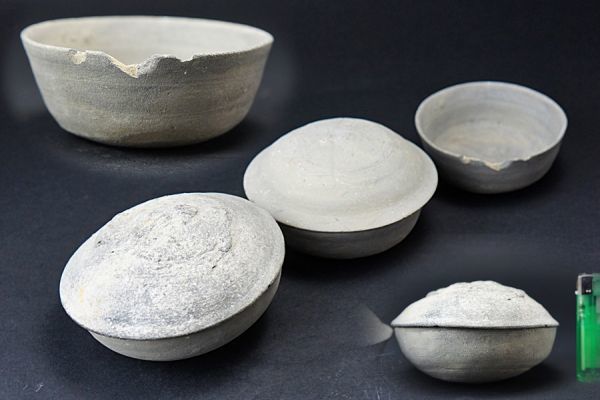 須恵器 | お話 鶴田 純久の章 蓋坏 - 文化遺産オンライン 古美術品