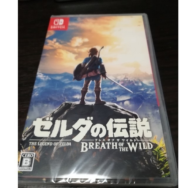 新品即決★送料無料 Switch　「ゼルダの伝説 ブレス オブ ザ ワイルド 」