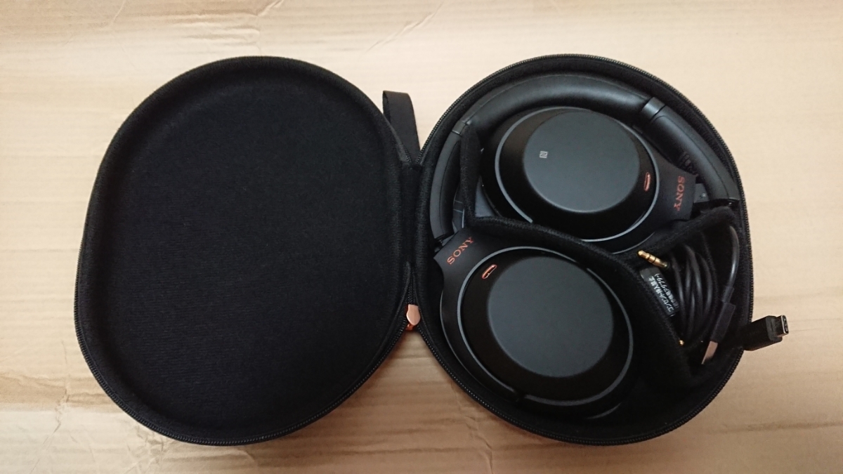 【美品】SONY ノイズキャンセリングワイヤレスヘッドフォン WH-1000XM3 ver.2.0 